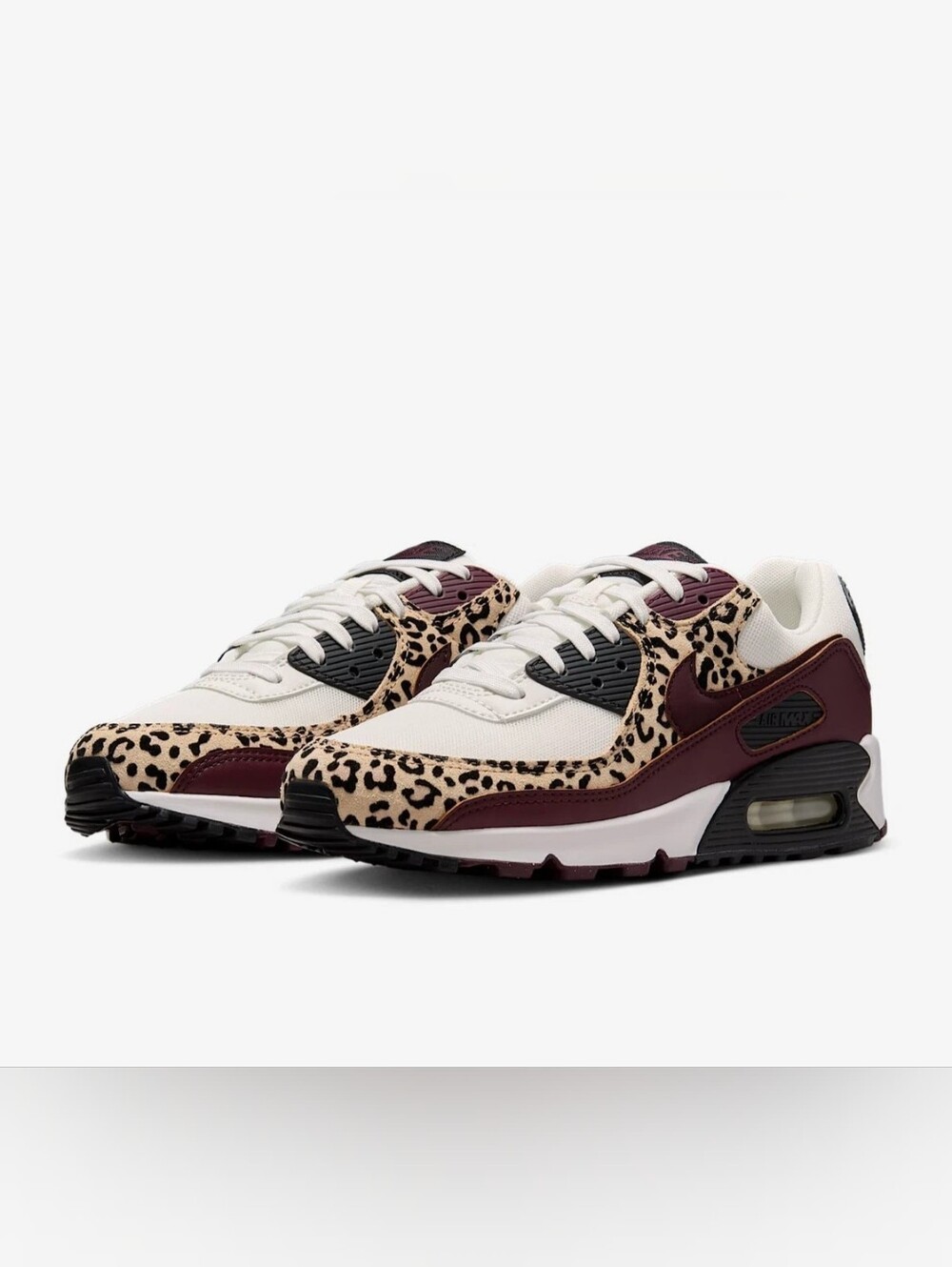 Women's Nike Air Max 90 'Burgundy Leopard'